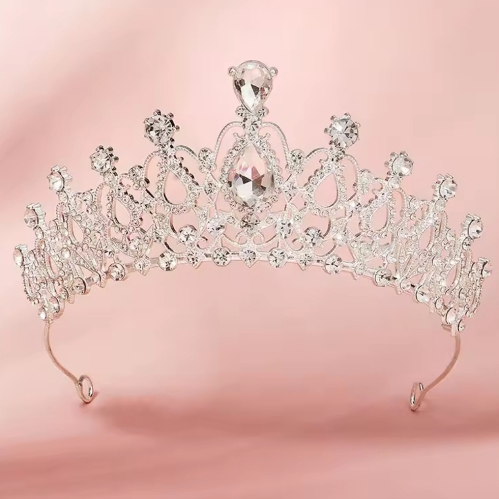 Sparkling Crystal Bridal Tiara